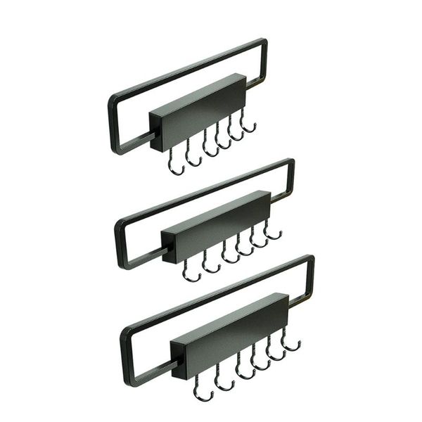 

hooks & rails t5ef wall mounted holder environmentally friendly non toxic smooth edges sharpless space aluminum durable strong load bearing