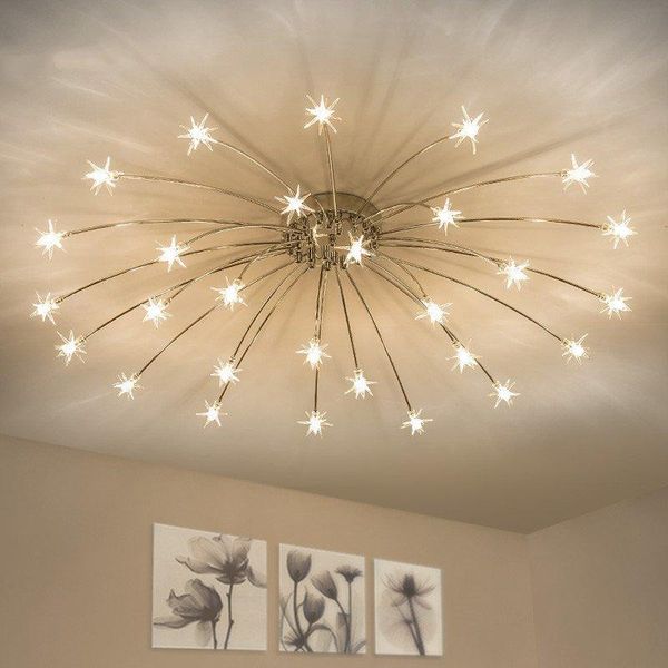 

ceiling lights nordic star led modern fashion lamp for kitchen dining room bedroom living g4 bulb home lighting