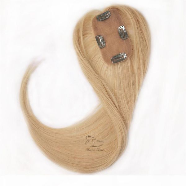

remy human hair toupee customization according your requirements hair piece straight womens er 2.5*5 silk base for thin hair, Black