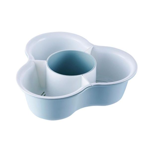 

hanging baskets kitchen double layer basket wash sieve noodles vegetable home storage double-layer household plastic basin