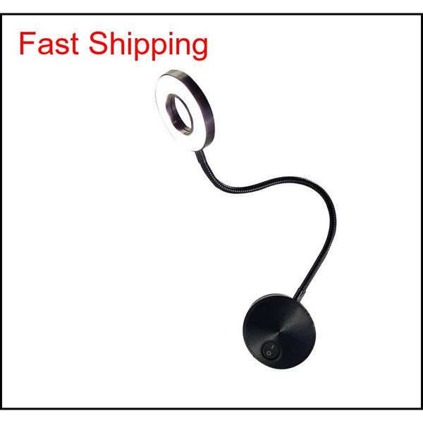 

5w led hoses bedside reading wall lamp flexible home l wall light modern fashion book lights indoor qylxcm sports2010