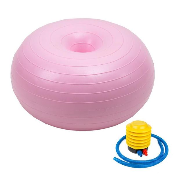 

donut yoga equipment pvc thickened anti-burst fitness yoga apple ball
