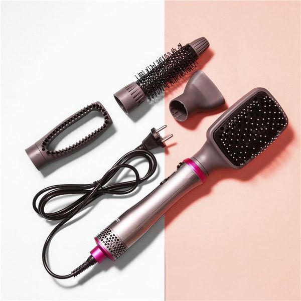 

electric hair brushes 4 in 1 dryer curling iron rotating brush hairdryer professional hairstyling tools