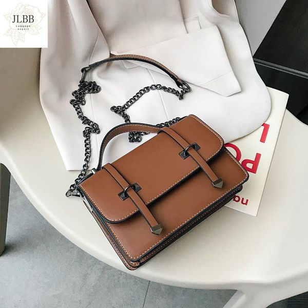 

chain shoulder bag for woman leather solid messenger bag purses and luxury handbags women designer bolsa feminina bolsos mujer