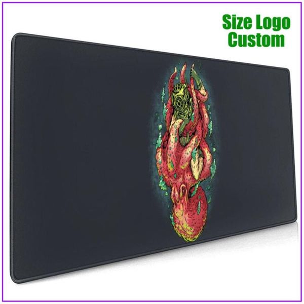 

mouse pads & wrist rests deep sea survival diver ocs anime gamer mousepad alfombrilla raton pc completo with support