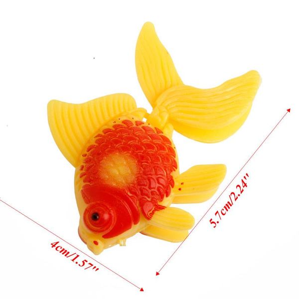 

decorations 3pc aquarium fish tank plastic swimming gold ornament artificial decoration j6pd