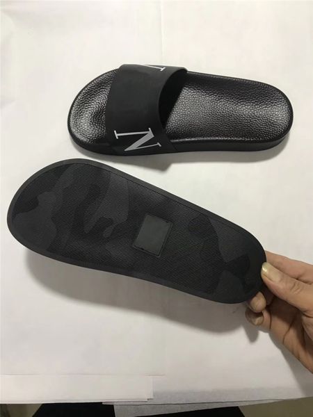 

woman man sandals slippers shoes slippers 2021 sandals slippers casual shoes flat shoes slide eu:35-46, Black
