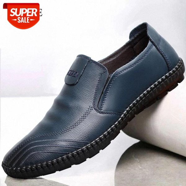 

wotte pu leather men casual shoes slip on male loafers driving moccasins homme fashion dress wedding footwear breathable buty #sz1f