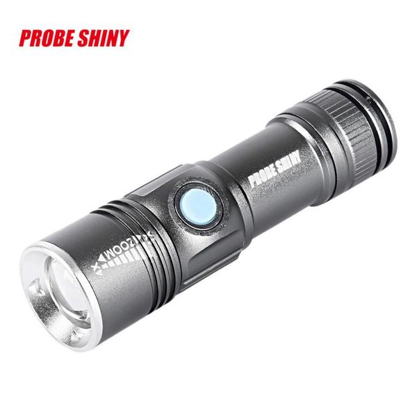 

1 set adjustable led zoom 3000lm mini usb rechargeable torch portable lighting led travel light outdoor tools #3j18