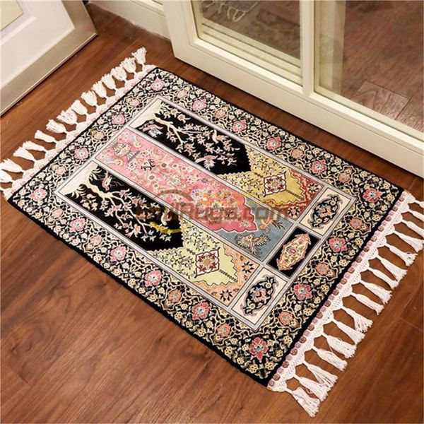 

carpets persian fashion handmade silk carpet rug hand knotted prayer
