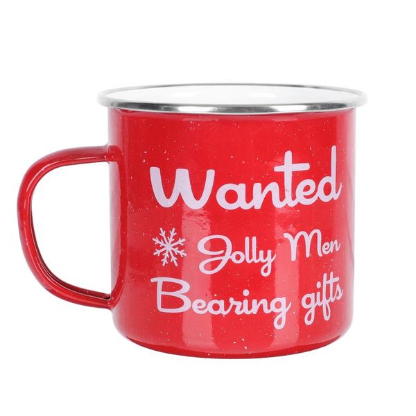 

mugs 1pc practical enamel cups simple water mug tea cup drinking (ramdon style)