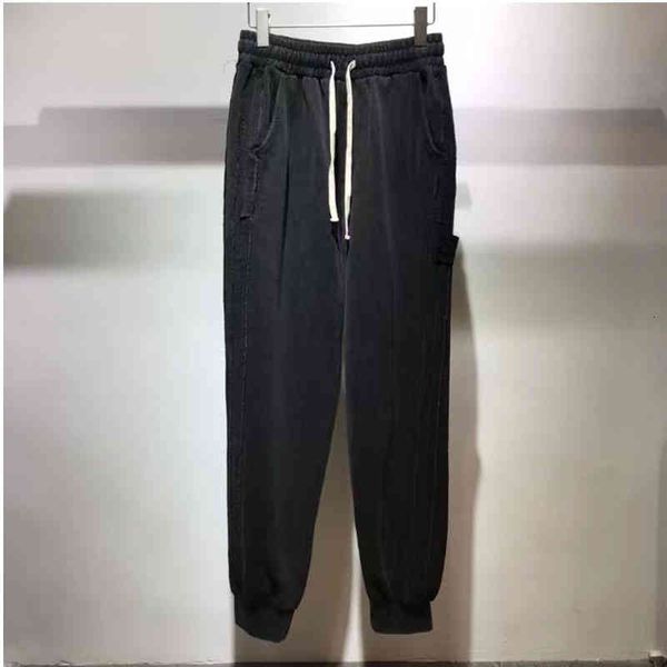 

Men's Pants Knitted Terry Leggings M-2xl Trousers In Four Colors HKDE, Black
