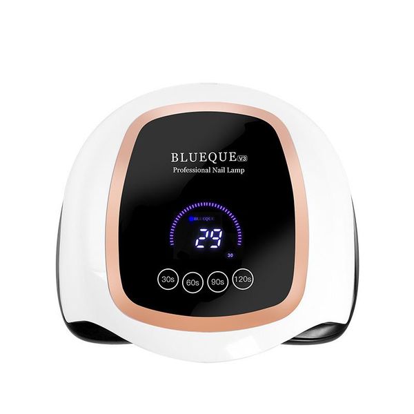 

nail dryers 168w led lamp for all gel polish with lcd display touch sensor professional uv dryer manicure