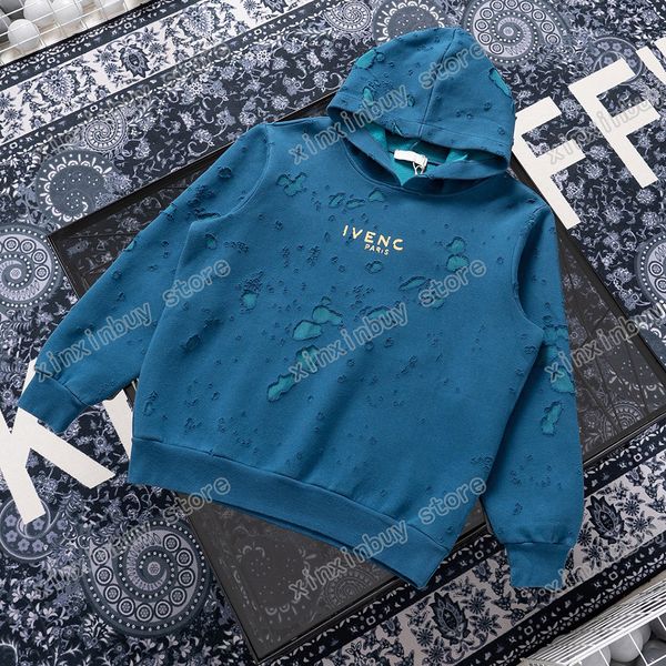 

21ss mens designers sweaters luxury men womens wear out hole man paris fashion tees street long sleeve luxurys white black brown