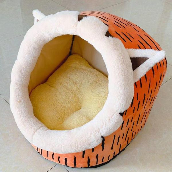 

cat beds & furniture warm house for bed pet basket kennel dog cushion small nest sleeping sofa legowisko dla kota cama para gato