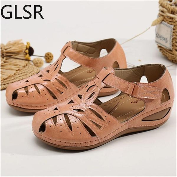

sandals women summer shoes woman plus size 44 heels for wedges chaussure femme casual gladiator sandalen dames, Black