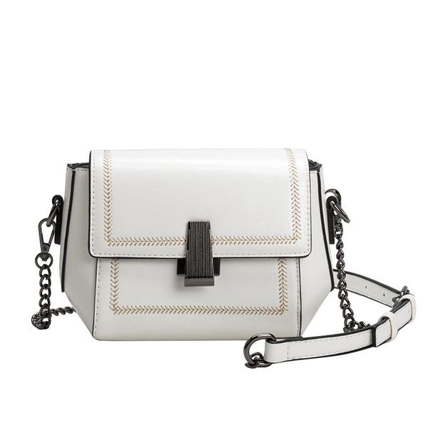 

female summer 2021 niche bag lock trade buckle messenger multi-function foreign trendy lady ondej