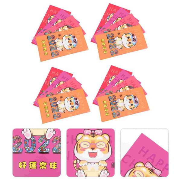 

gift wrap 36pcs spring festival red envelopes portable packets creative money bags