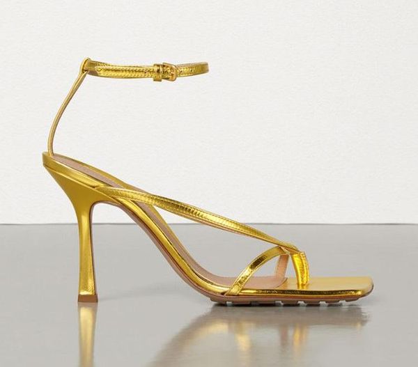 

sandals prova perfetto 2021 stylish flip flop summmer gladiator shoes woman strappy ankle strap high heels, Black