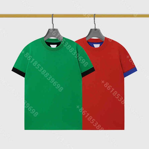 

22ss designer clothes man pure color t shirt brand cotton t shirts men women summer cartoon logo brand clothing plus size lovers t-shirts 5a, White;black