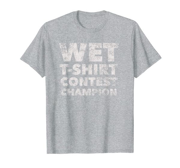 

wet t shirt contest champion - funny boobies boob lover t-shirt, White;black