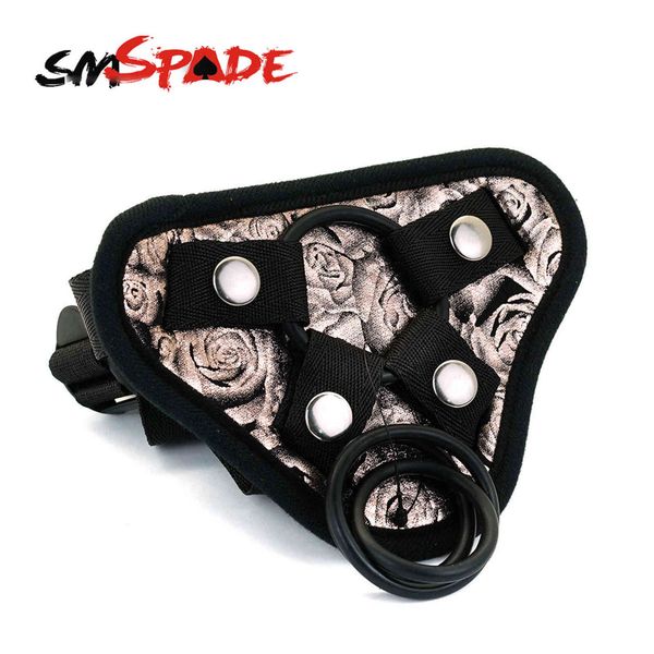 NXY Dildos Smspade Arns con correa de PU para mujer ropa interior sexy solador color negro y morado juego sexu_voghion.com