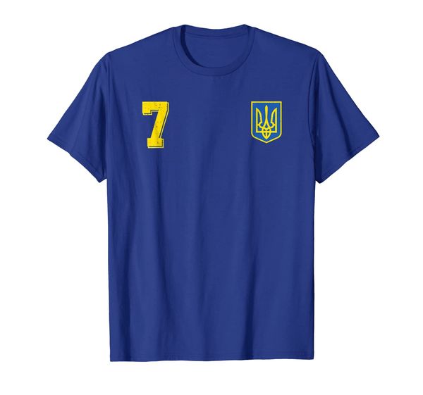 

Retro Ukraine Soccer Jersey Ukrayina Football T-Shirt Away 7, White;black