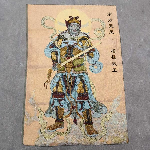 

other arts and crafts thangka four kings of the southern growth brocade cloth painting