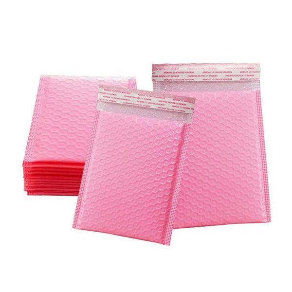 

storage bags 10pcs bubble mailers pink poly mailer self seal padded envelopes gift for book magazine lined
