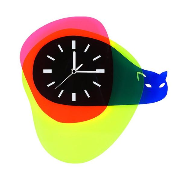 

wall clocks clock nordic minimalist living room home color creative fashion simple installation light luxury