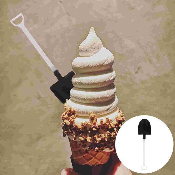 

spoons 50pcs shovel shape coffee creative dessert