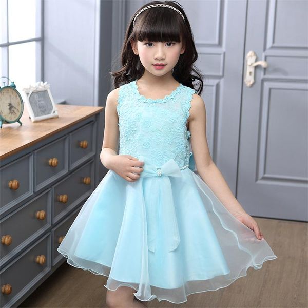 

girl's dresses kids clothes 2021 girls dress children clothing flower for party and wedding princess vestidos age 3-15y, Red;yellow