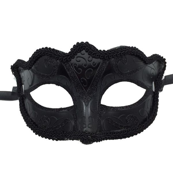

black venice masquerade party mask christmas gift man costume woman dance masks