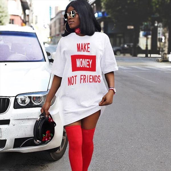 

streetwear oversized t shirt womens tank dress plus size mini short summer loose letter print casual vestidos, White