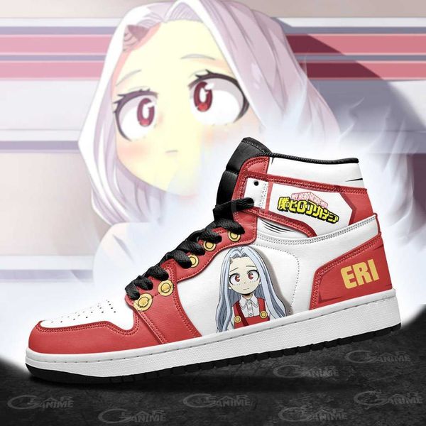 

my hero academia eri sneakers custom anime shoes high basketball shoes non slip