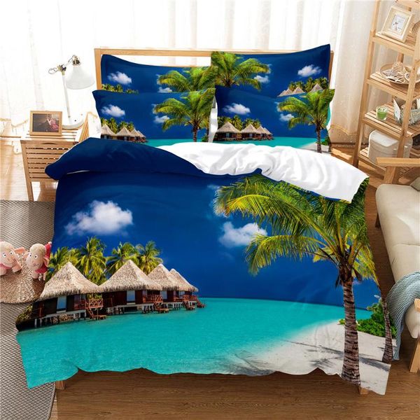

bedding sets 3d tree set  duvet cover bed cotton bedroom