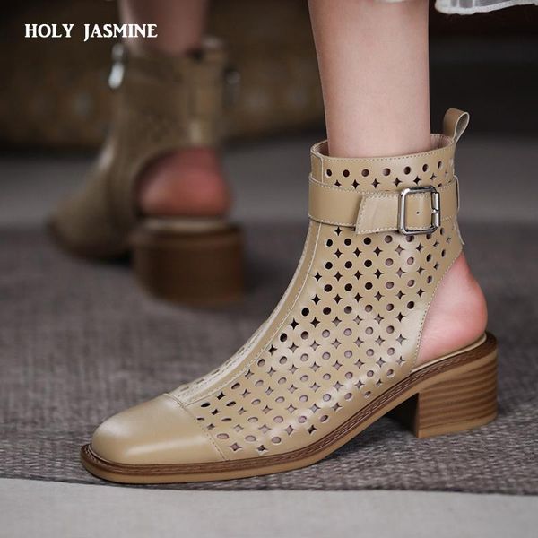 

style 2021 summer wedge women sandals round head gladiator sandals women casual platform for party women's shoes, Black