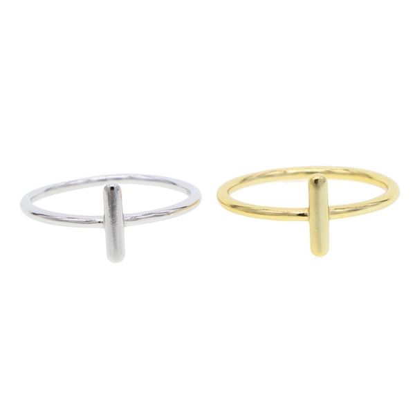 

wedding rings factory delicate real 925 sterling silver cross thin tiny ring for lady party drop dainty simple mini, Slivery;golden