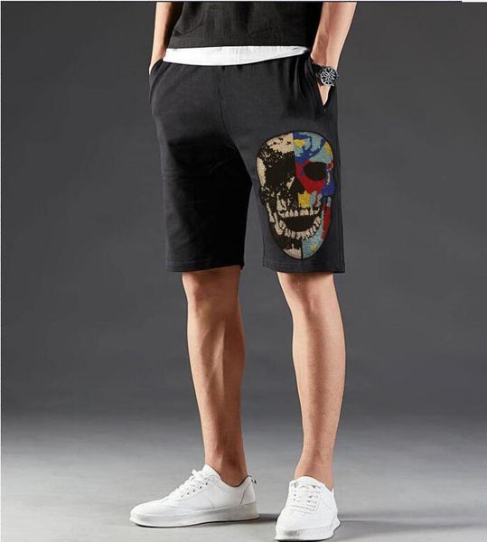 

men's shorts short streetwear drill summer brand man clothes pant, White;black