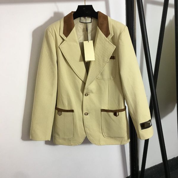 

2021 autumn winter milan runway jackets lapel neck long sleeve fashion brand same style women's coats designer 0904-13, Black;brown