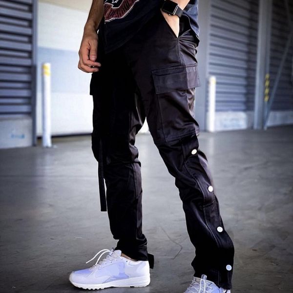 

fog sixth mens sweatpants 21ss essentials boys hiphop trackpants fashion new drawing pants ins active breasted pants fear of god, Black