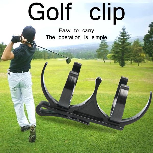 

golf training aids 1pc practical durable golfing sporting ball holder clip prop organizer accessory can hold 2 outdoor1