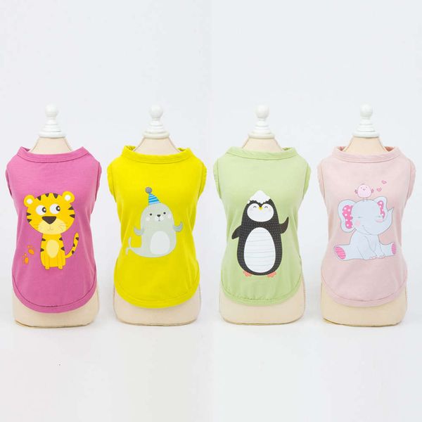 

dog spring summer pet clothing cotton cartoon vt