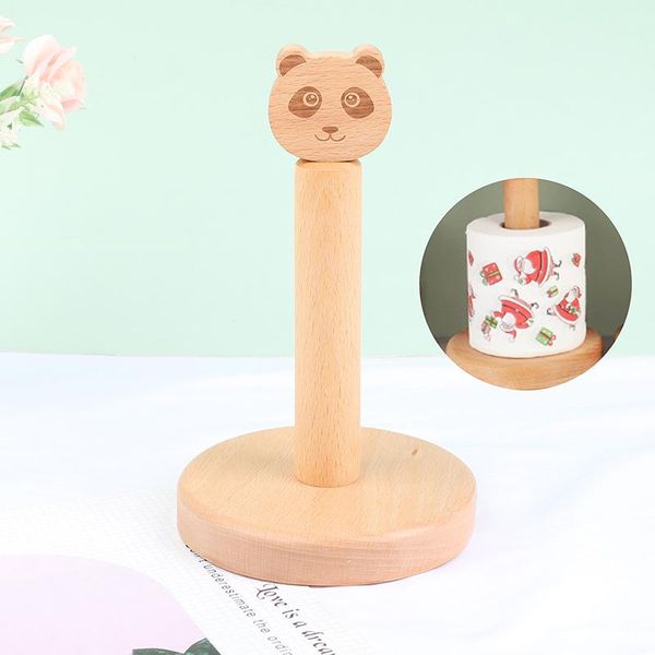 

toilet paper holders towel rack shelf kitchen countersolid wood vertical roll holder