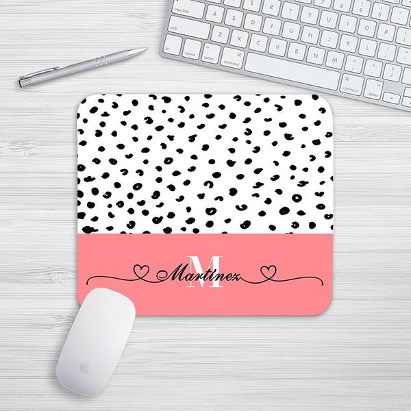 

mouse pads & wrist rests custom your name mousepad for gaming lapcomputer desk mat pad table office set accessories