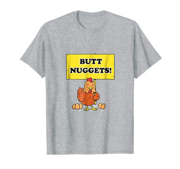 

butt nuggets t-shirt - chicken eggs for sale farmer, White;black