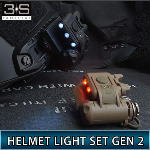 

tactical helmets helmet light gen 2 white red ir led ii lights accessories