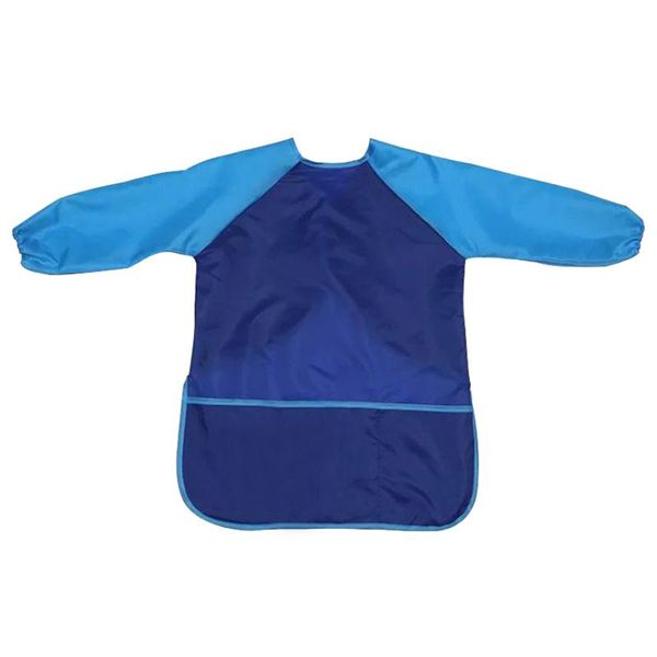 

aprons waterproof children's drawing blouse art apron machine washable with 3 spacious pockets
