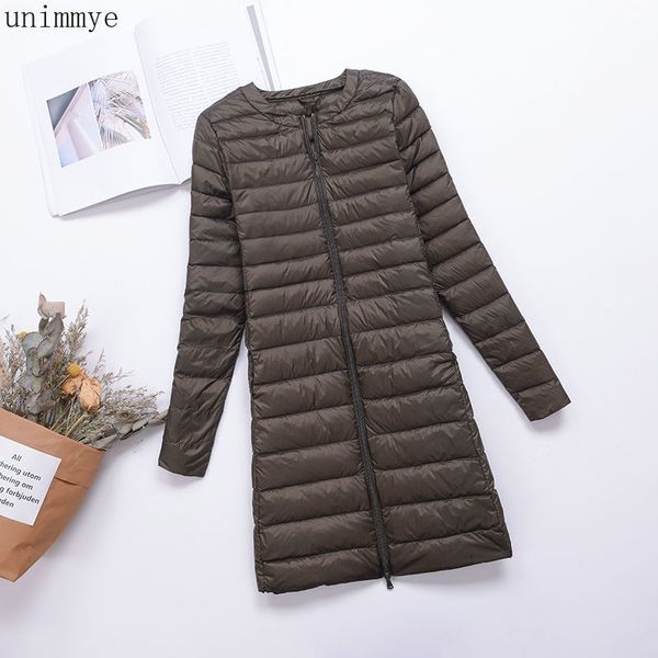 

Jacket Autumn White Duck Light Down Woman Thin Female Hot Coat Y12 F3e2, Black