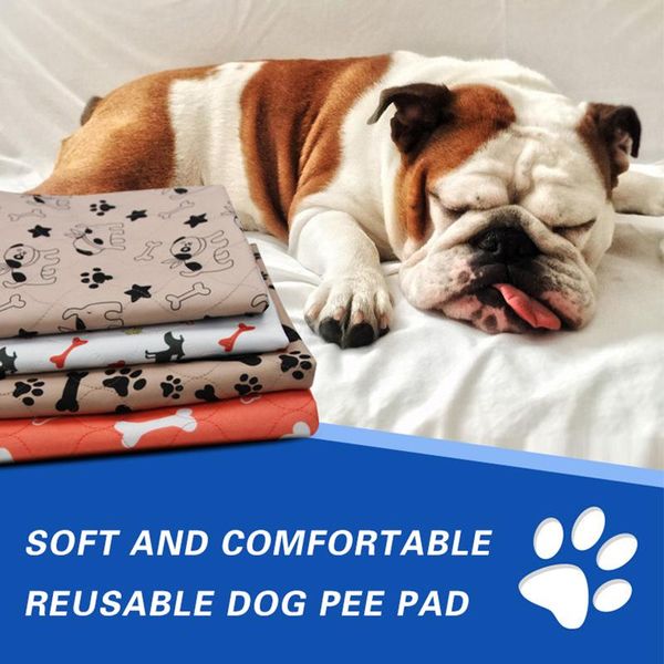 

kennels & pens pet pee pads mat reusable washable fast absorbing dog cats training urine pad diapers three-layer waterproof pvc diaper mats